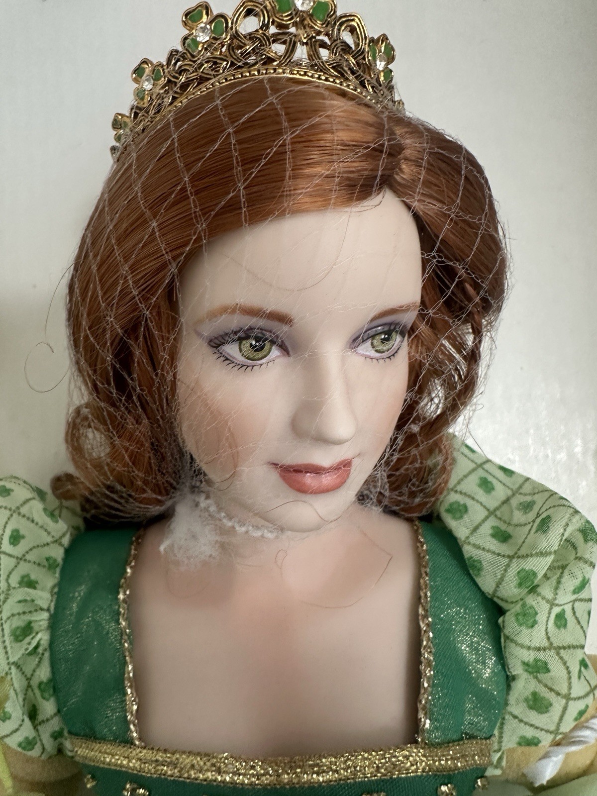 FRANKLIN HEIRLOOM DOLLS BRIANNA PRINCESS OF TARA PORCELAIN DOLL NEW IN BOX VTG FRANKLIN HEIRLOOM DOLLS BRIANNA PRINCESS OF TARA PORCELAIN DOLL NEW IN BOX VTG