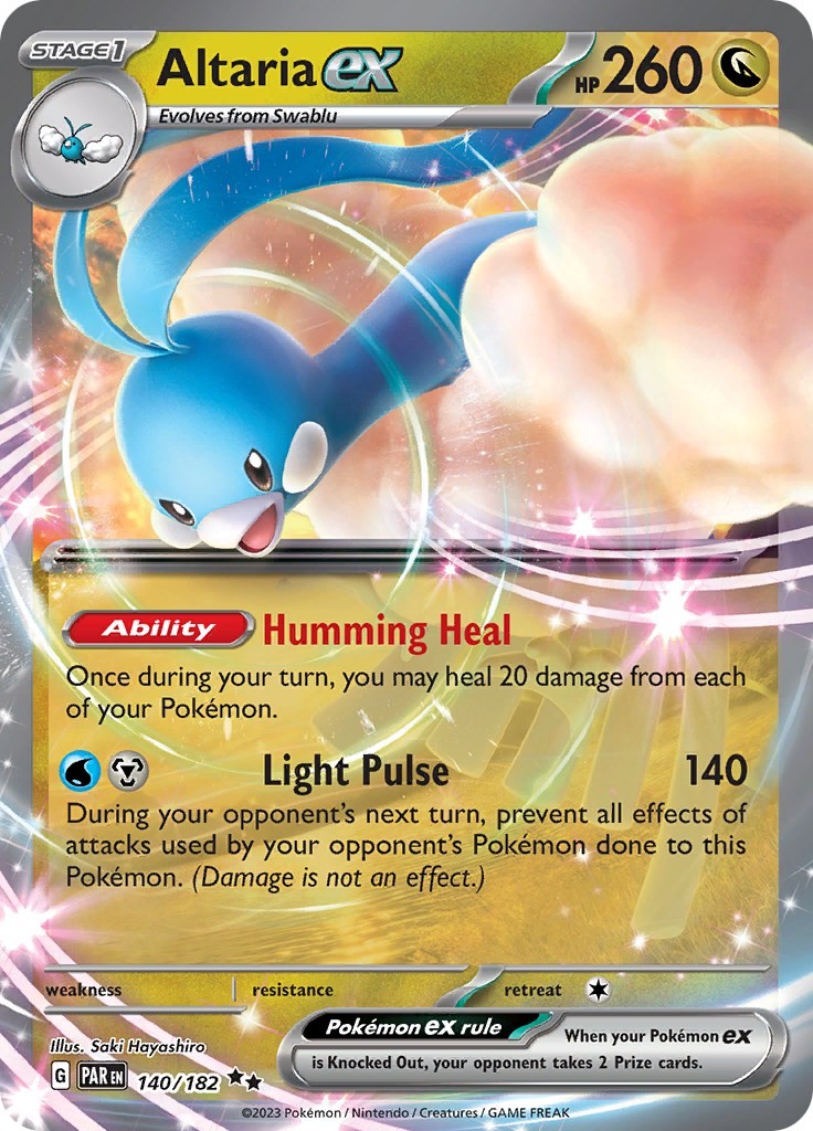 Altaria ex Holofoil [PAR - 140/182]