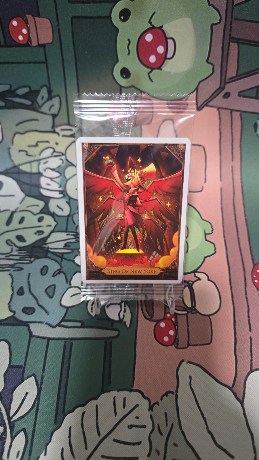 Hazbin Hotel Trading Cards King Of New York Promo Card (PR-33) PSA NYCC 2026 Hazbin Hotel Trading Cards King Of New York Promo Card (PR-33) PSA NYCC 2026