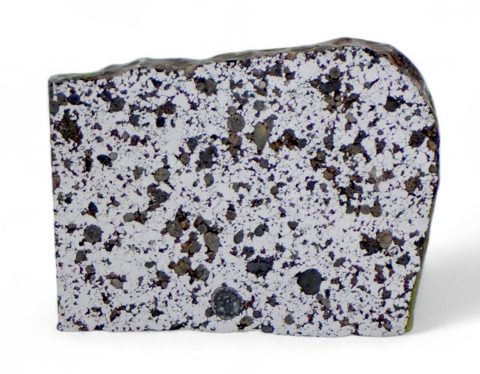 1.27g Ungrouped Chondrite Meteorite Slice I Very Rare I NWA 12273 TOP METEORITE 1.27g Ungrouped Chondrite Meteorite Slice I Very Rare I NWA 12273 TOP METEORITE