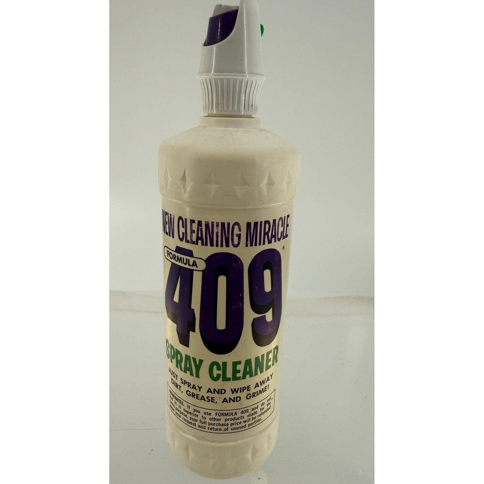 Vintage 1966 Formula 409 Spray Cleaner Empty Bottle Advertising Household Prop Vintage 1966 Formula 409 Spray Cleaner Empty Bottle Advertising Household Prop