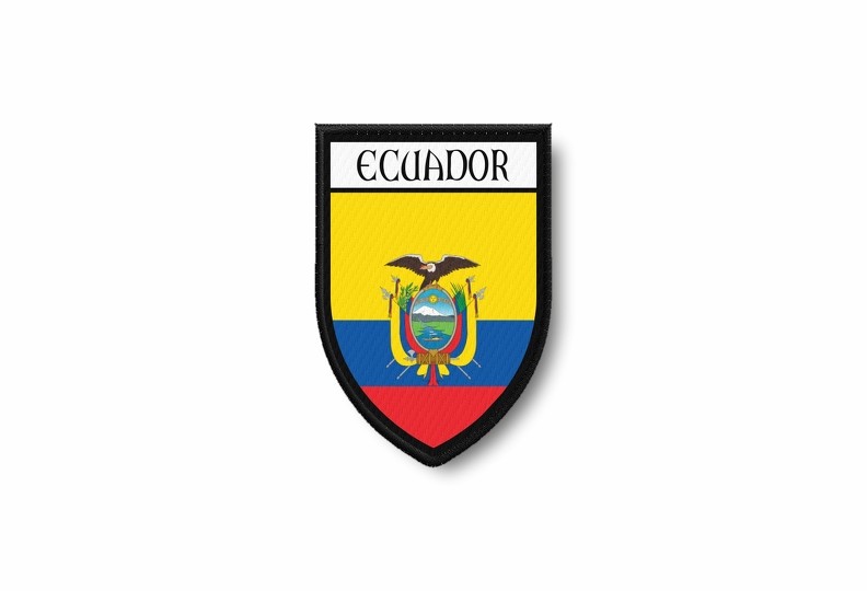 PATCH PATCHES EMBLEM IRON ON GLUE PRINT FLAG world crest ecuador PATCH PATCHES EMBLEM IRON ON GLUE PRINT FLAG world crest ecuador
