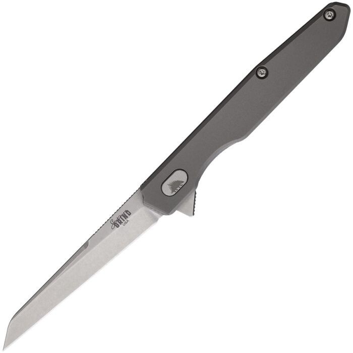Southern Grind Quill Frame Folding Knife 3" 14C28N Steel Blade Titanium Handle Southern Grind Quill Frame Folding Knife 3" 14C28N Steel Blade Titanium Handle