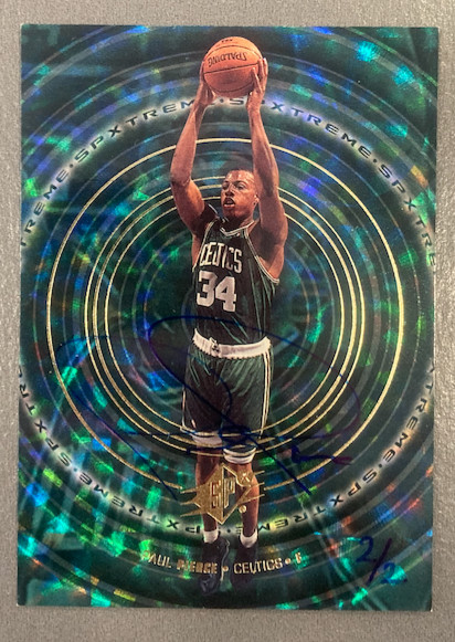 PAUL PIERCE 2001-02 UPPER DECK BUYBACK AUTO 2/2 ON SPX XTREME PAUL PIERCE 2001-02 UPPER DECK BUYBACK AUTO 2/2 ON SPX XTREME