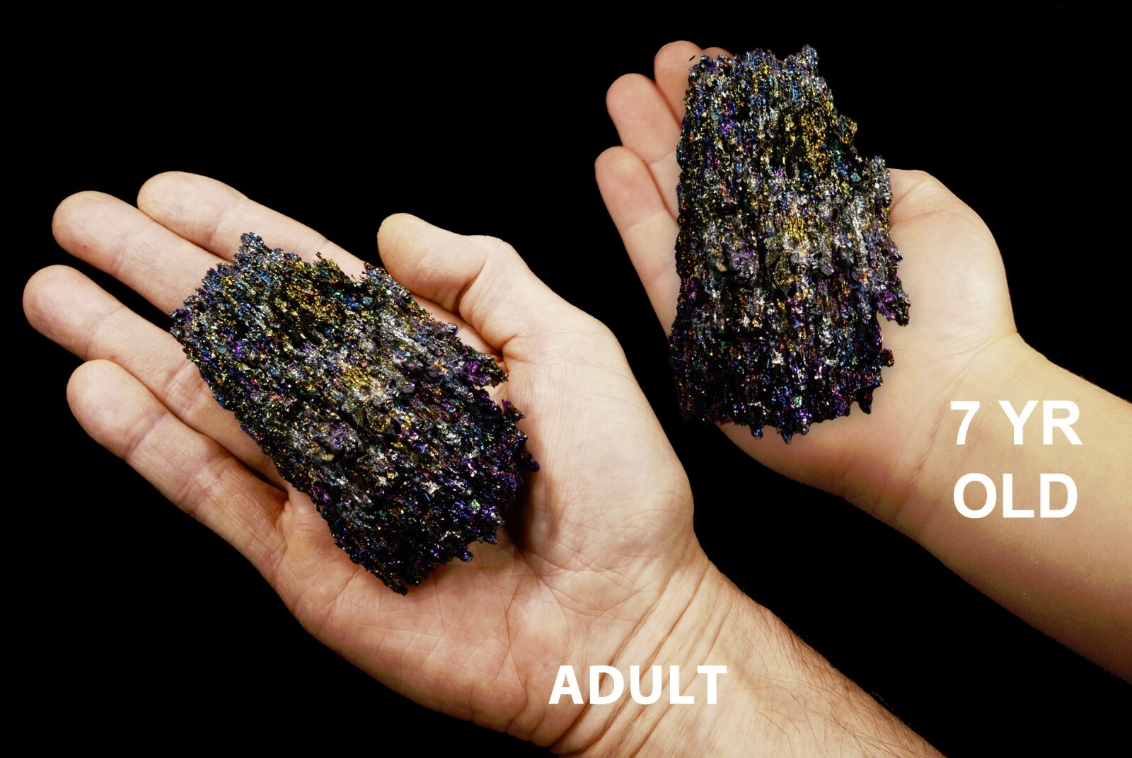 CARBORUNDUM 3"-4" 4-7 Oz Mineral Specimen All Chakra Healing Crystals Stones CARBORUNDUM 3"-4" 4-7 Oz Mineral Specimen All Chakra Healing Crystals Stones