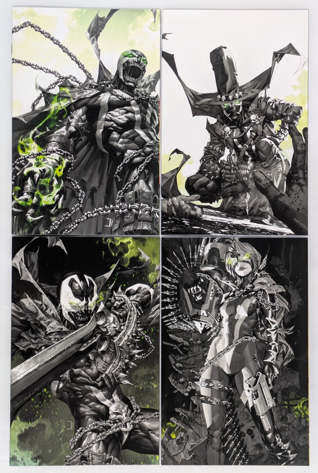 Spawn Universe Kael Ngu Virgin Variant Lot (4) Spawn 346 King 26 Gunslinger 24 Spawn Universe Kael Ngu Virgin Variant Lot (4) Spawn 346 King 26 Gunslinger 24