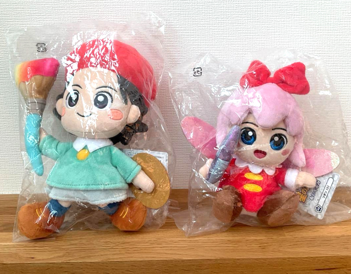 Kirby Super Star Ribbon & Adeleine Plush Doll ALL STAR COLLECTION Size S New Kirby Super Star Ribbon & Adeleine Plush Doll ALL STAR COLLECTION Size S New