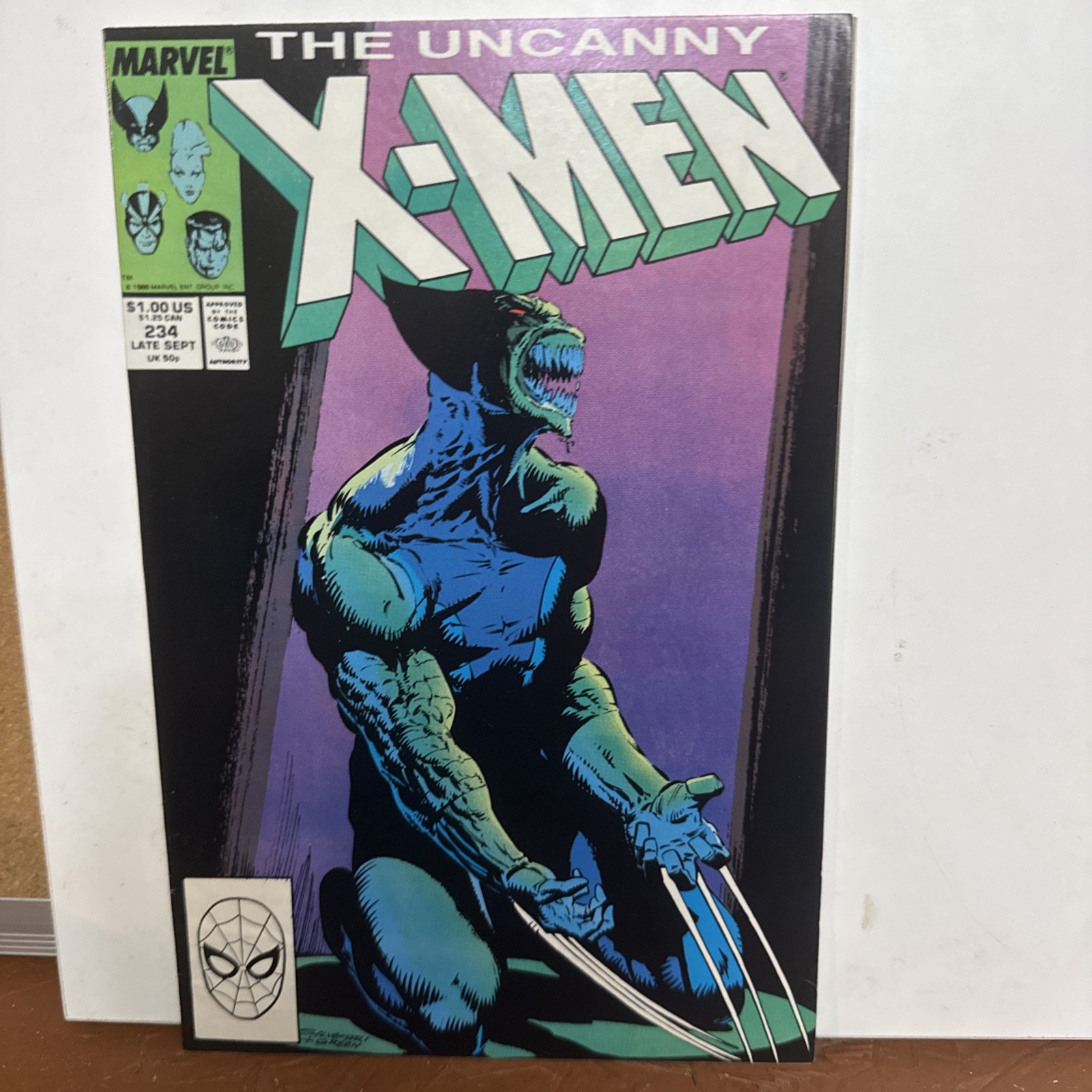 The Uncanny X-Men #234 (Marvel Comics Late September 1988) The Uncanny X-Men #234 (Marvel Comics Late September 1988)