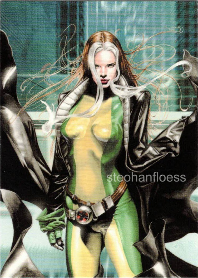 2008 Rittenhouse Archives Women of Marvel  Embossed Cards T6 Rogue