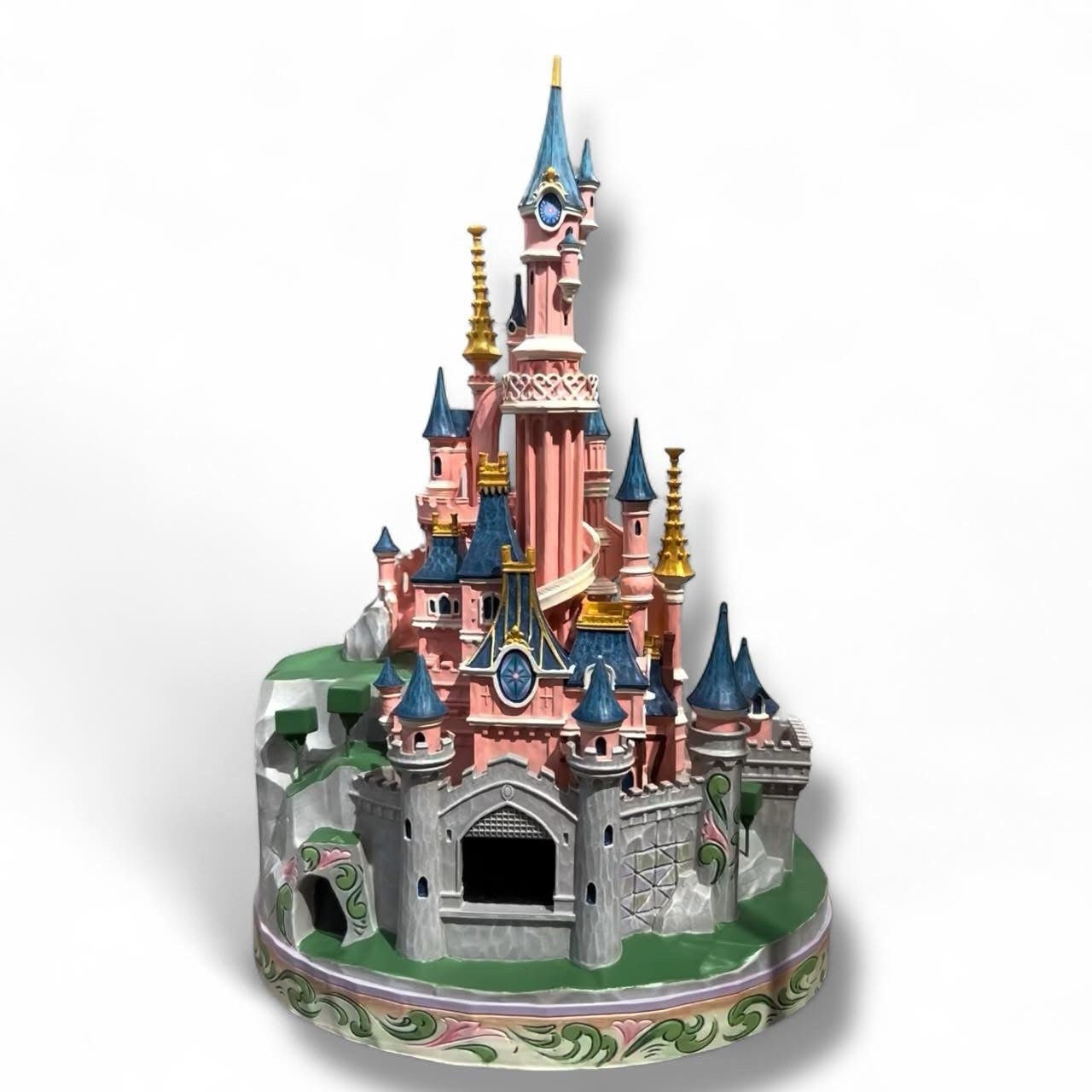Disney Traditions Castle Disneyland Paris Jim Shore No Customs Fees USA Disney Traditions Castle Disneyland Paris Jim Shore No Customs Fees USA