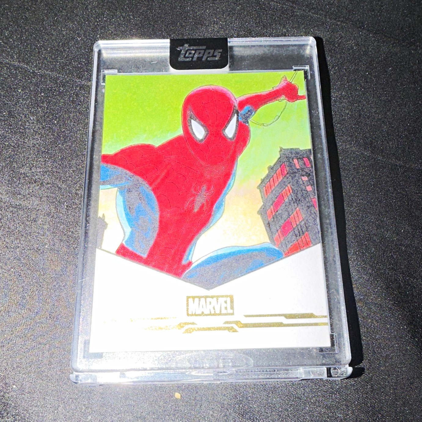 Topps 2026 Marvel Mint Spider-Man Original Sketch Card Auto Stephane Leonardi Topps 2026 Marvel Mint Spider-Man Original Sketch Card Auto Stephane Leonardi