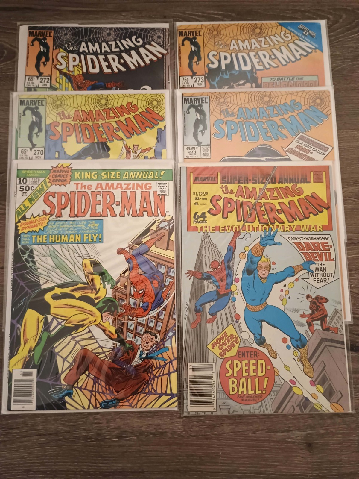 Vintage Bronze & Copper Age Marvel Comics Lot: The Amazing Spider-Man + Keys Vintage Bronze & Copper Age Marvel Comics Lot: The Amazing Spider-Man + Keys