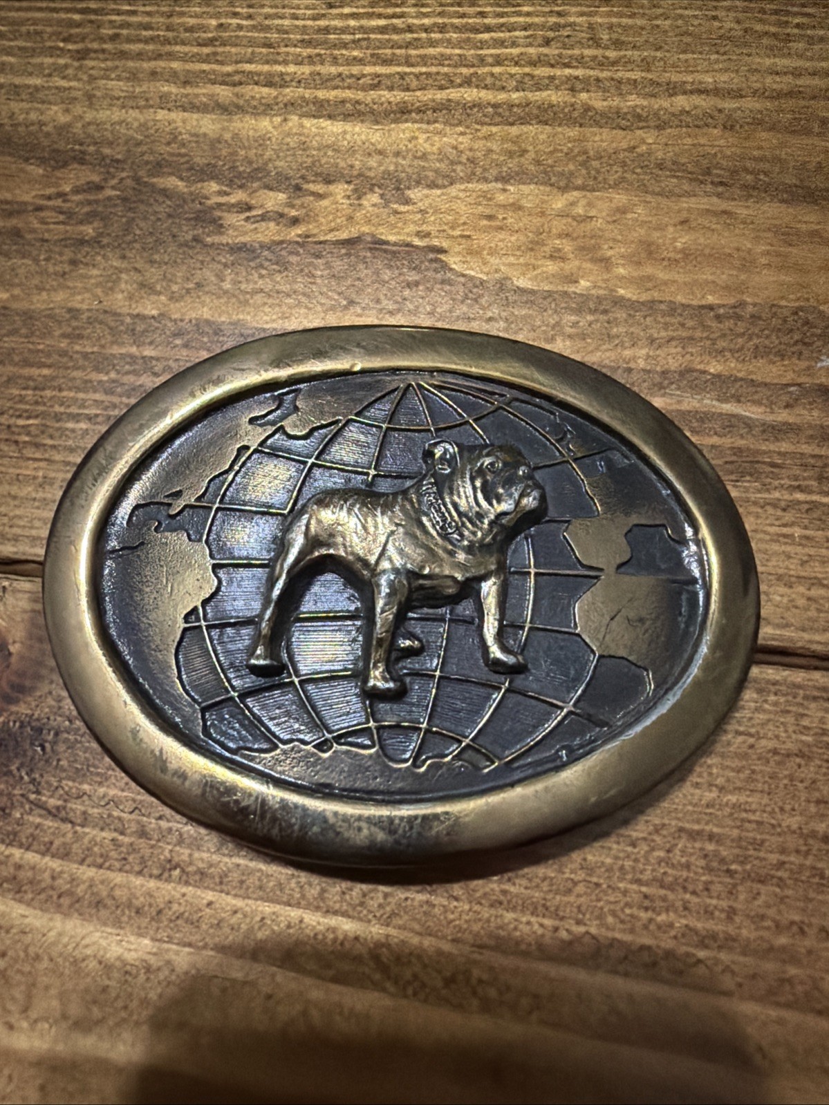 Vintage Solid Brass Mack Trucks Bulldog Belt Buckle Kieth Smykal & Co. Vintage Solid Brass Mack Trucks Bulldog Belt Buckle Kieth Smykal & Co.
