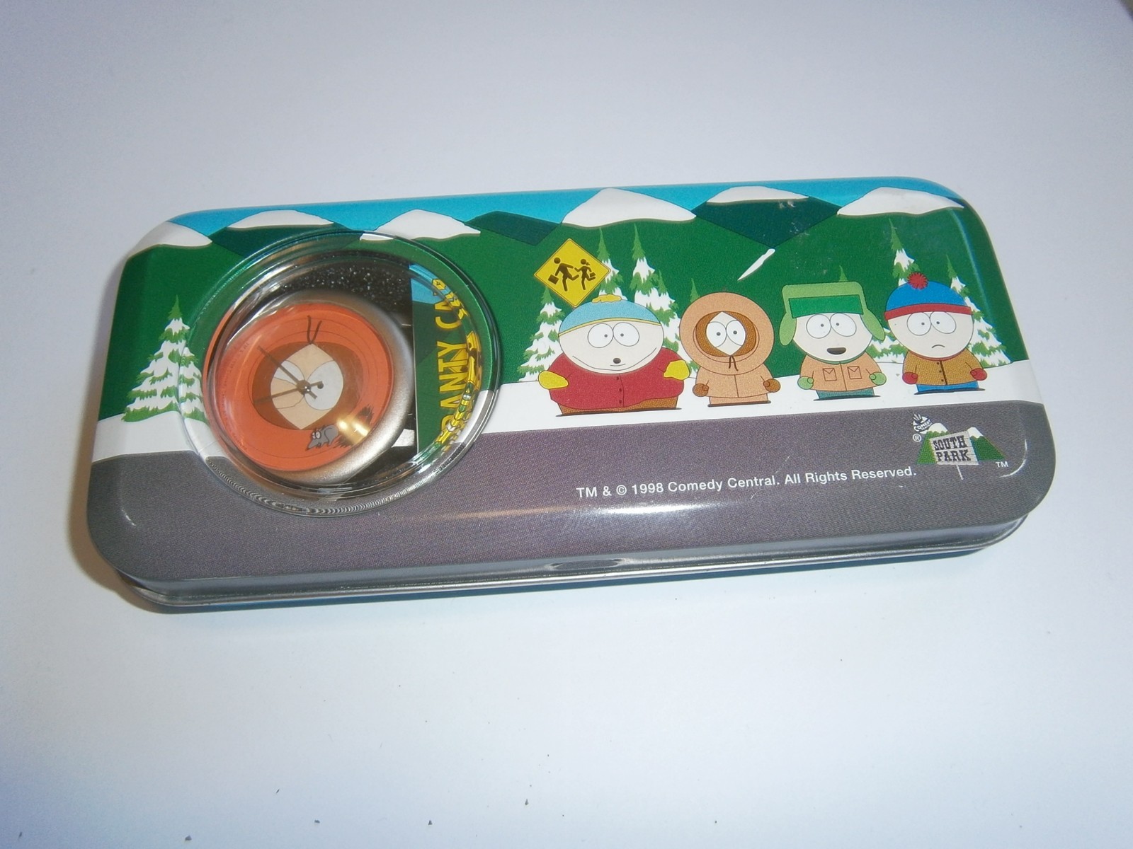 Vintage Comedy Central - South Park - Kenny Watch - 1998 -NEW IN BOX - FREE POST