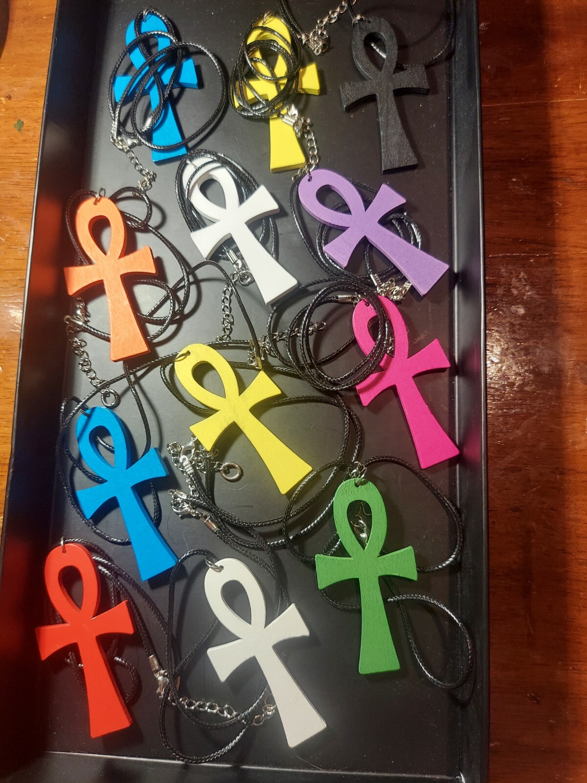Wholesale Lot of 12 wooden Egyptian Ankh Wholesale Lot of 12 wooden Egyptian Ankh