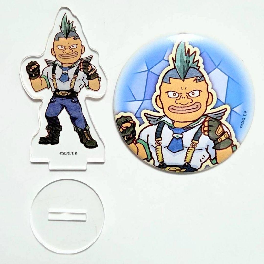 Giragu Acrylic Petit Stand Can Badge 2pc Set YuGiOh Zexal 14+ Soft