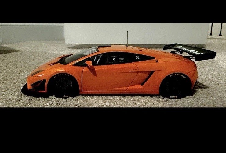 RARE Autoart 1/18 Lamborghini Gallardo Metallic Orange With Spoile No Box RARE Autoart 1/18 Lamborghini Gallardo Metallic Orange With Spoile No Box