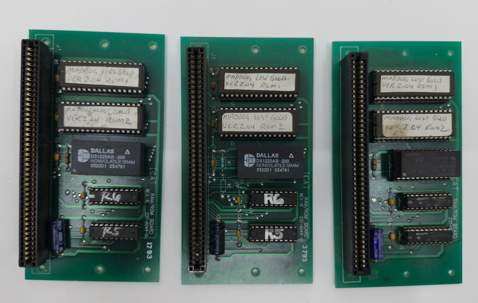 Mad Dog II - The Lost Gold v2.04 RAM/ROM Board - American Laser Games Mad Dog II - The Lost Gold v2.04 RAM/ROM Board - American Laser Games