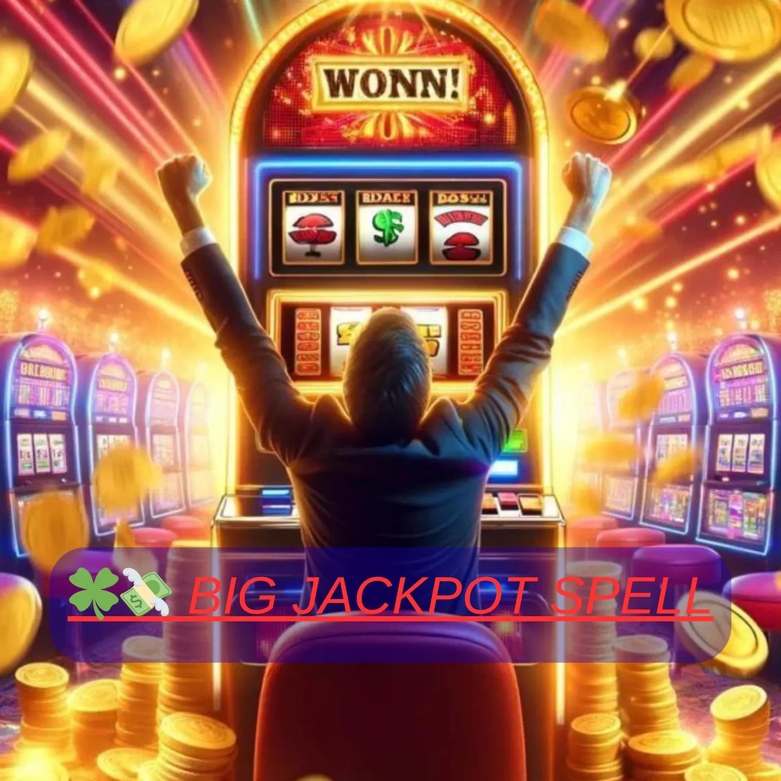Big Jackpot Spell - Extreme Luck Boost, Fast Money Attraction & Winning Energy R Big Jackpot Spell - Extreme Luck Boost, Fast Money Attraction & Winning Energy R