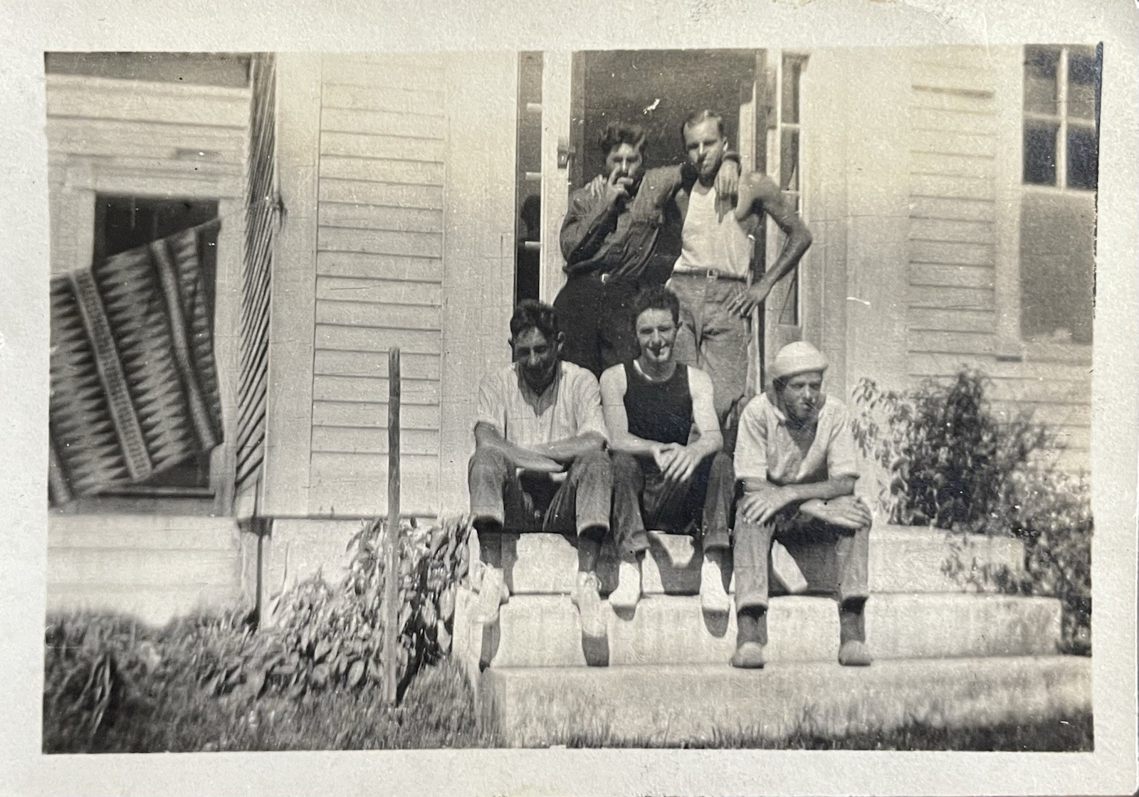 TOUGH GUYS Vintage Photo Handsome Men Affectionate Male Friends 1930s TOUGH GUYS Vintage Photo Handsome Men Affectionate Male Friends 1930s