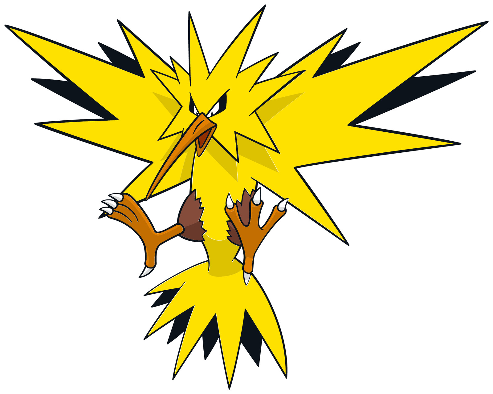 Pokemon Stickers Zapdos / Vinyl Decal  | 10 Sizes TRACKING FAST SHIP