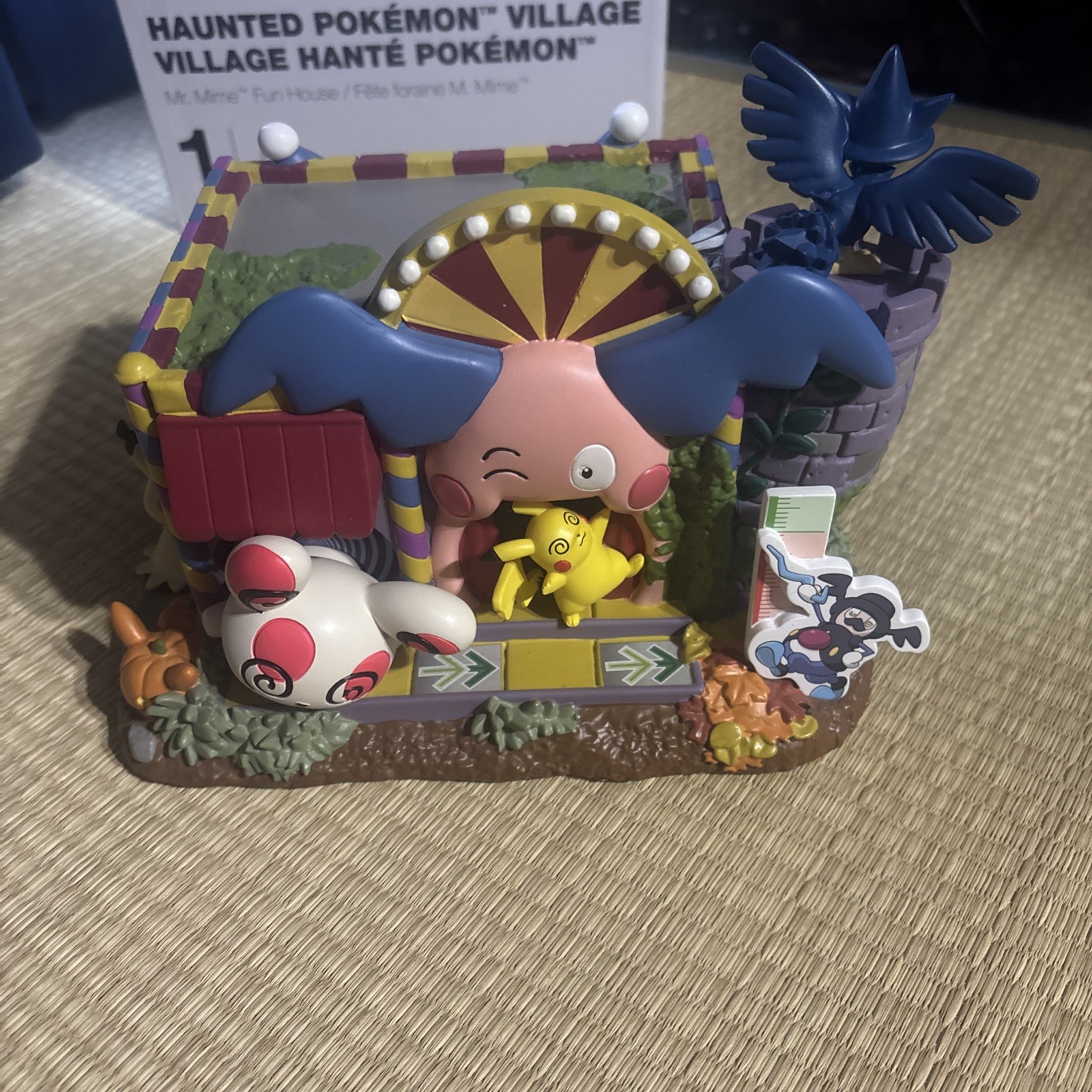 Pokemon Center Haunted Village Mr Mime Fun House RARE SOLD OUT Halloween Display