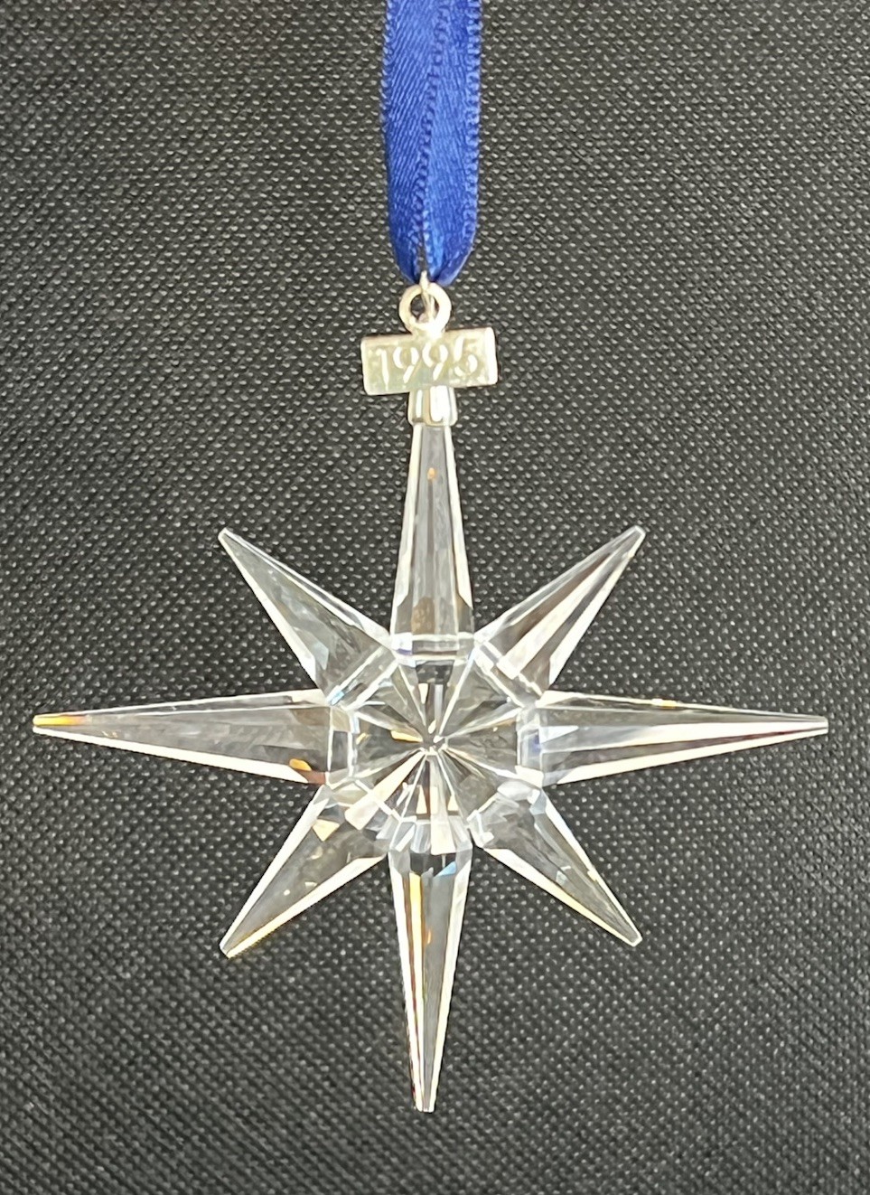 Swarovski 1995 Star Annual Christmas Ornament Holiday Beautiful Condition Rare