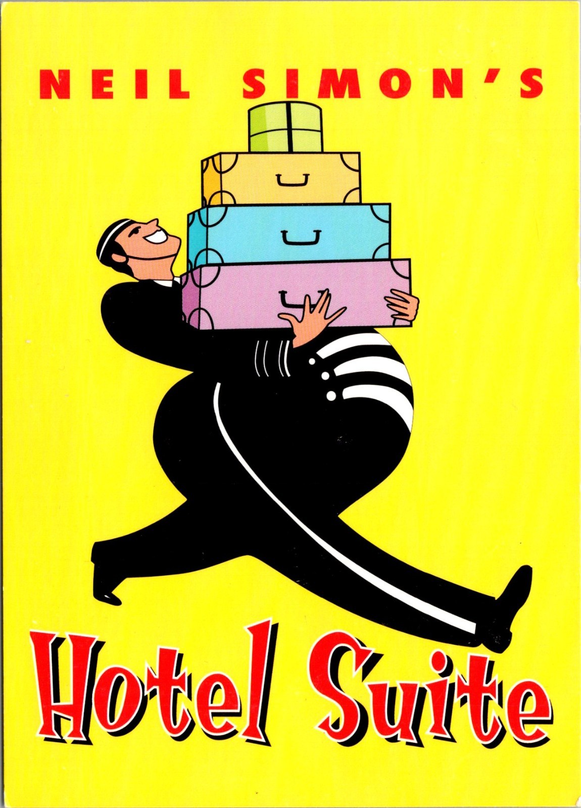 Advertising Postcard Neil Simon Hotel Suite Continental Size (C1) Advertising Postcard Neil Simon Hotel Suite Continental Size (C1)