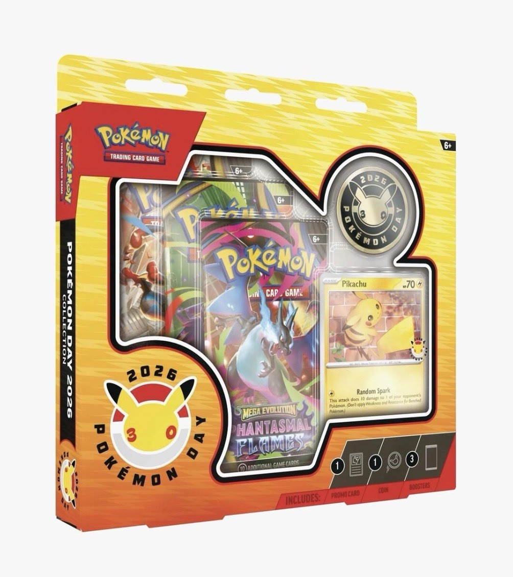 Pokémon TCG: Pokémon Day 2026 Collection Factory Sealed Pokémon TCG: Pokémon Day 2026 Collection Factory Sealed