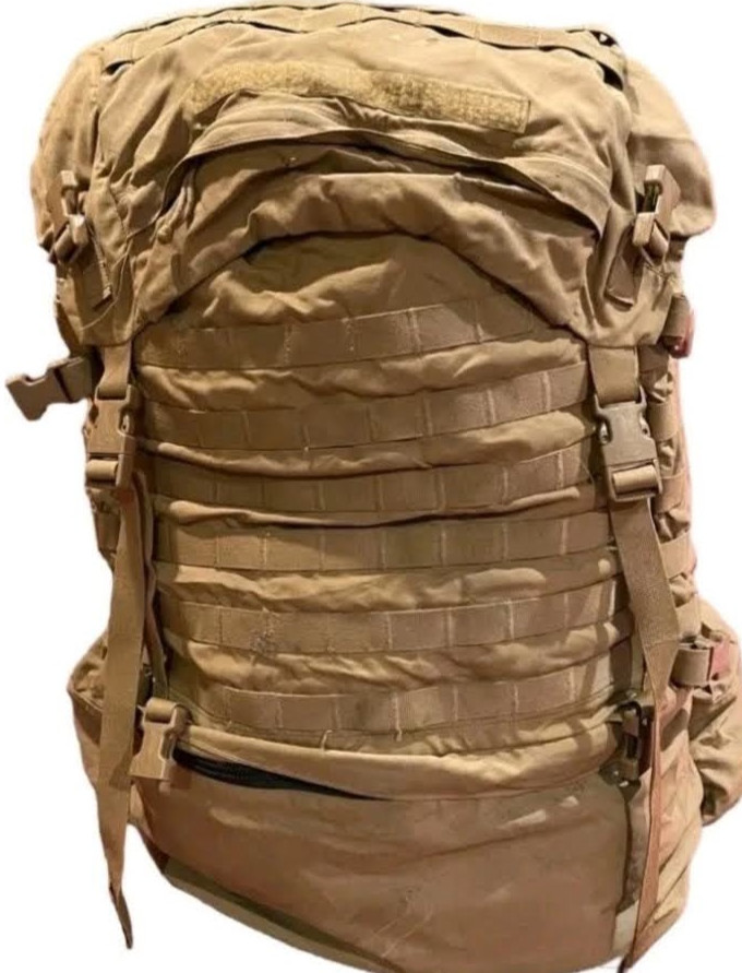 USMC FILBE Main Pack B‑ Coyote Brown Mostly Complete Minor Defects USMC FILBE Main Pack B‑ Coyote Brown Mostly Complete Minor Defects