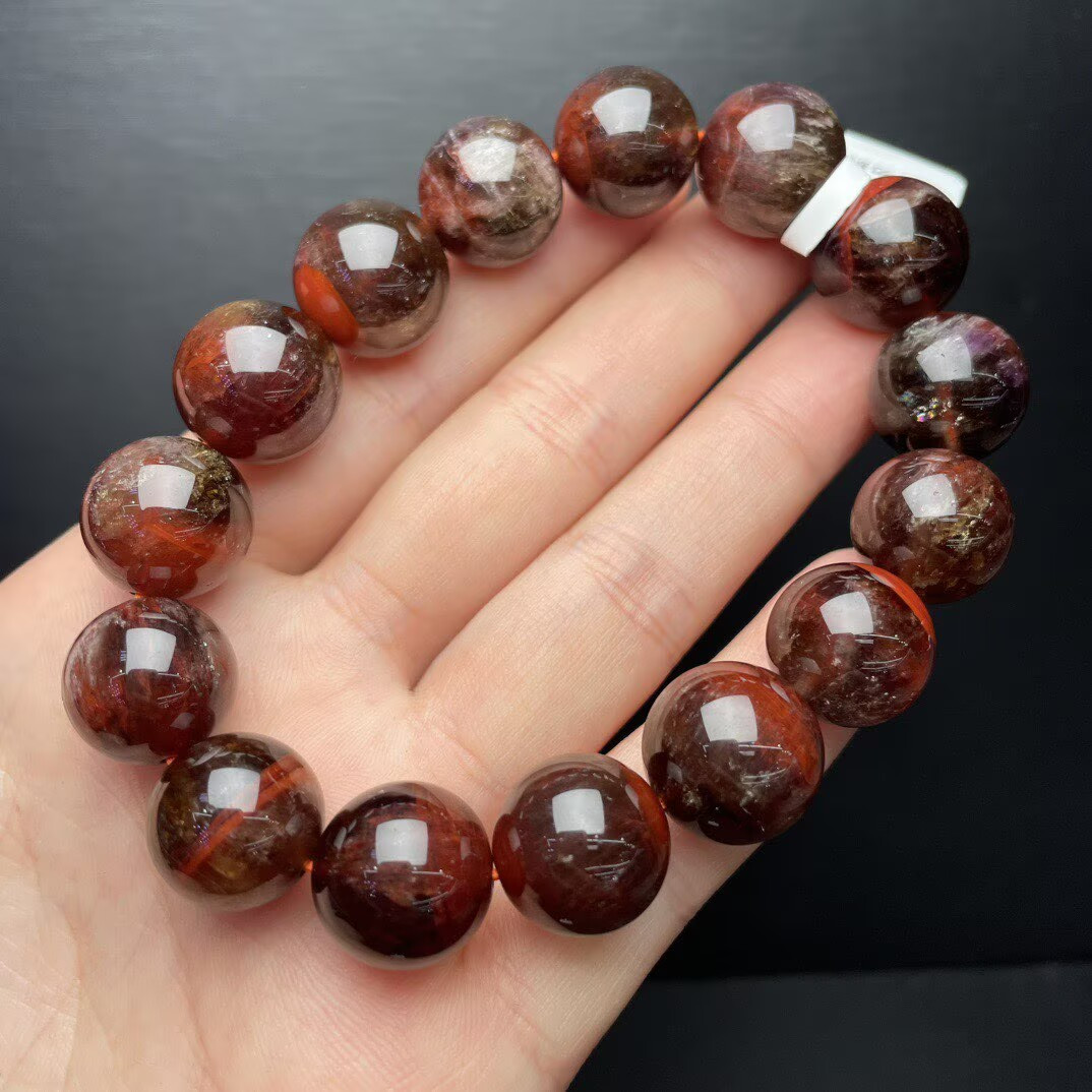 13mm Natural Aurora23 Bead Bracelet Reiki Crystal Quartz Healing Decorate 1pc 13mm Natural Aurora23 Bead Bracelet Reiki Crystal Quartz Healing Decorate 1pc