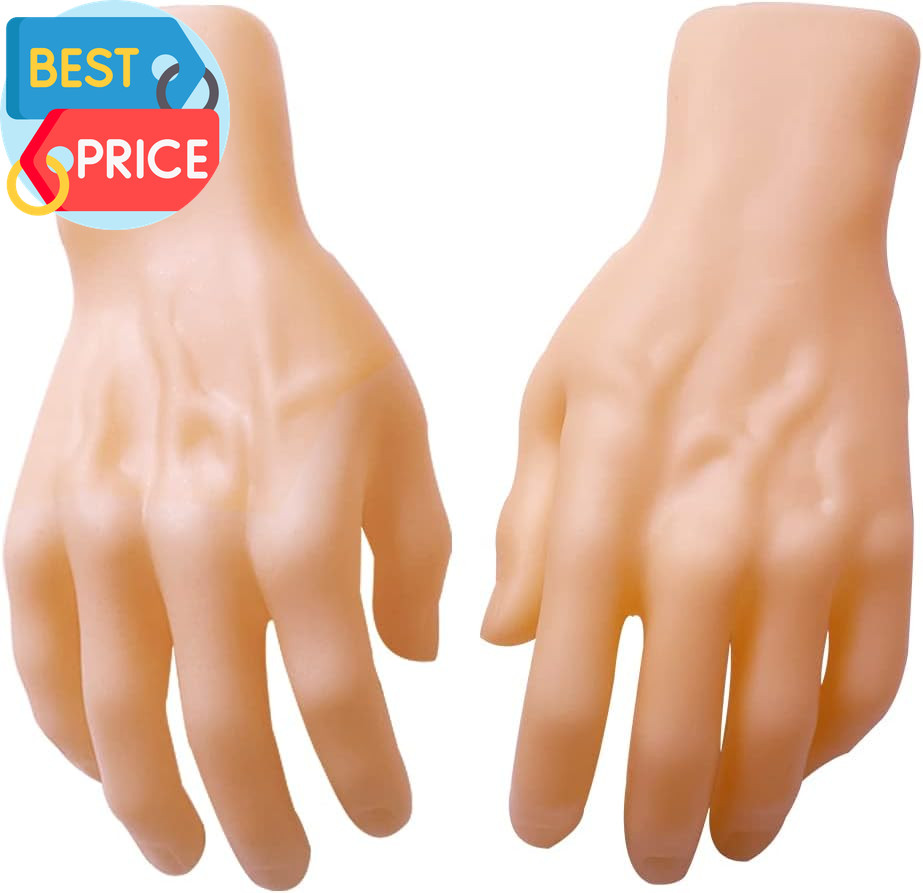 2 Pieces Spooky Halloween Decoration Realistic Hands Fake Human Hands Bloody 2 Pieces Spooky Halloween Decoration Realistic Hands Fake Human Hands Bloody