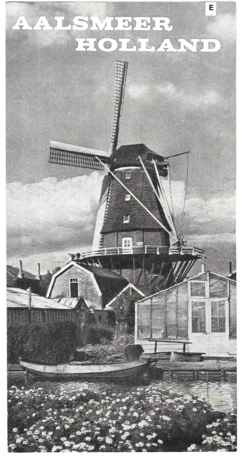 Vintage Aalsmeer Holland Travel Information Brochure Photo Images 1960s