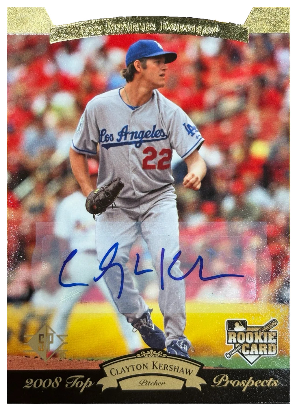 CLAYTON KERSHAW 2008 Upper Deck Timeline Autograph RC #187 CLAYTON KERSHAW 2008 Upper Deck Timeline Autograph RC #187