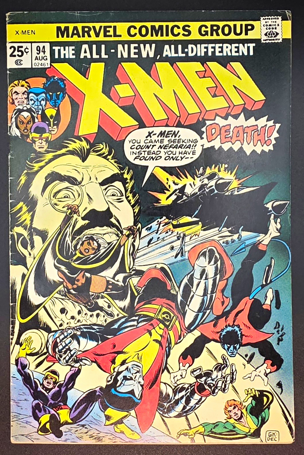 Marvel Comics Group X-Men #94 (1975) The Doomsmith Scenario Wolverine Marvel Comics Group X-Men #94 (1975) The Doomsmith Scenario Wolverine