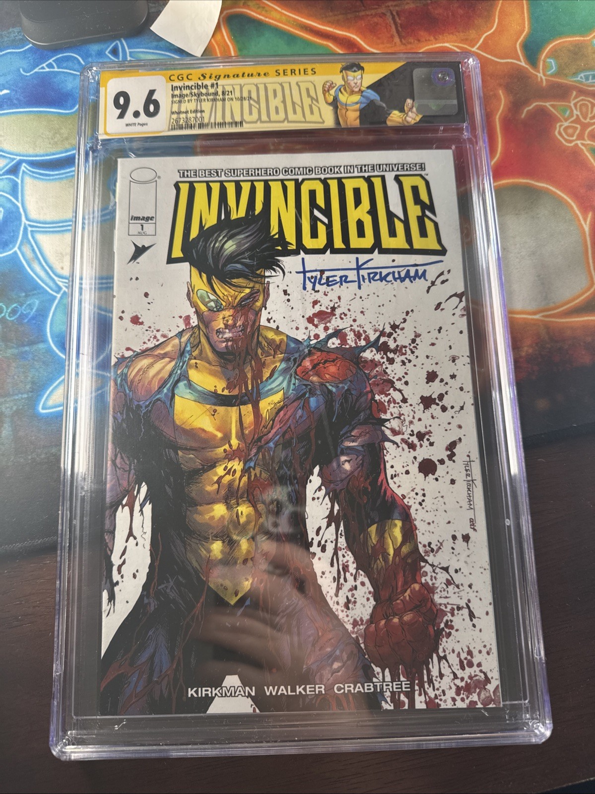 Invincible #1 CGC 9.6 Whatnot Exclusive Kirkham Deadpool & SIKC #27 All 3 Slabs Invincible #1 CGC 9.6 Whatnot Exclusive Kirkham Deadpool & SIKC #27 All 3 Slabs