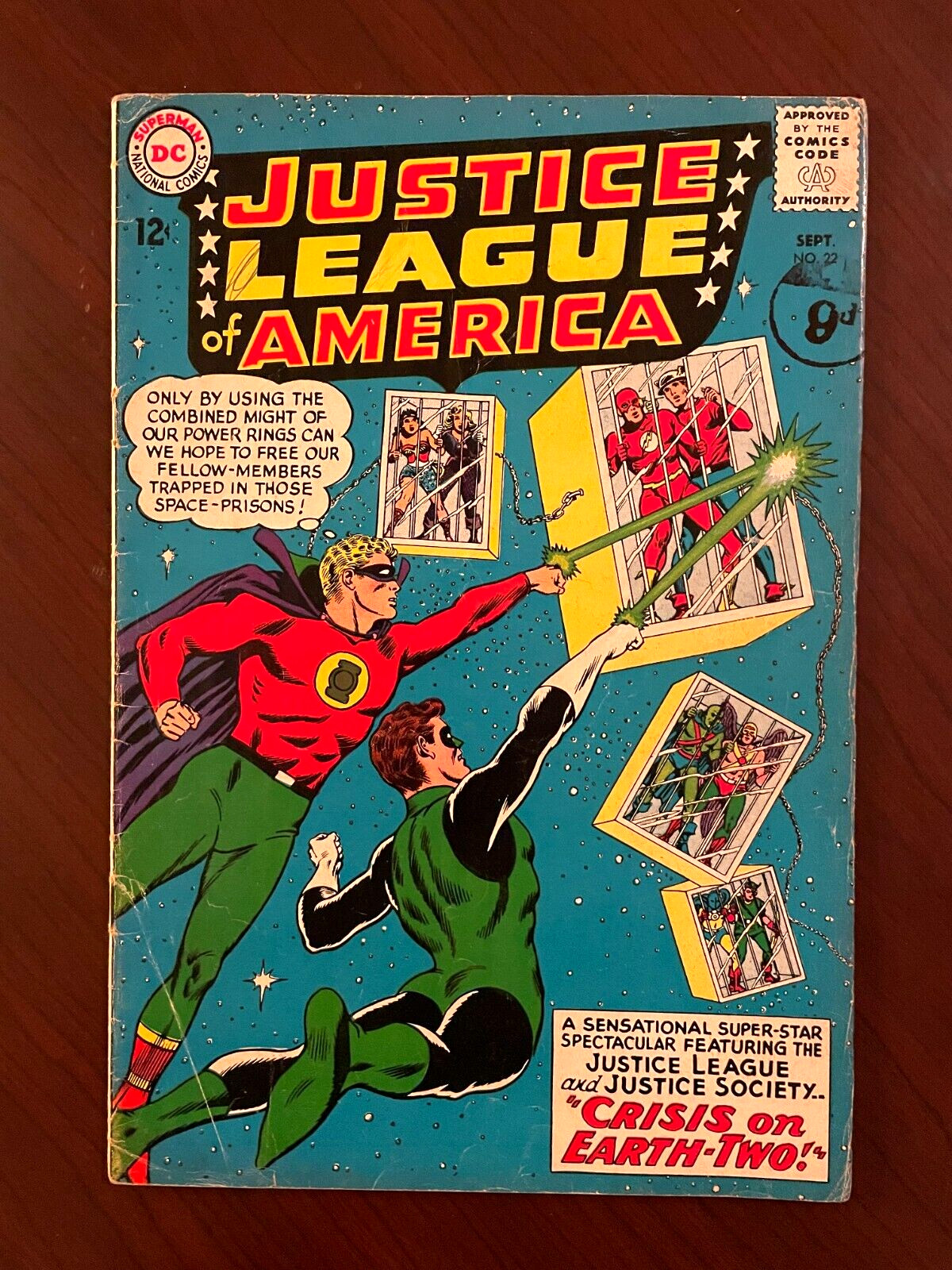 Justice League of America #22 (DC Comics 1963) 1st Annual JLA/JSA Team Up 4.0 VG Justice League of America #22 (DC Comics 1963) 1st Annual JLA/JSA Team Up 4.0 VG