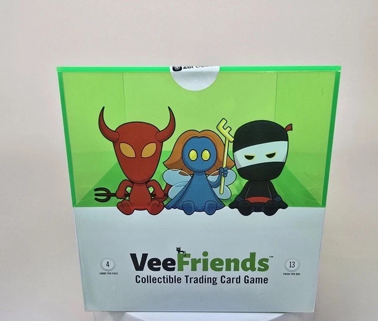 VeeFriends Series 2 Compete & Collect Trading Cards Sealed Box - Green Debut VeeFriends Series 2 Compete & Collect Trading Cards Sealed Box - Green Debut