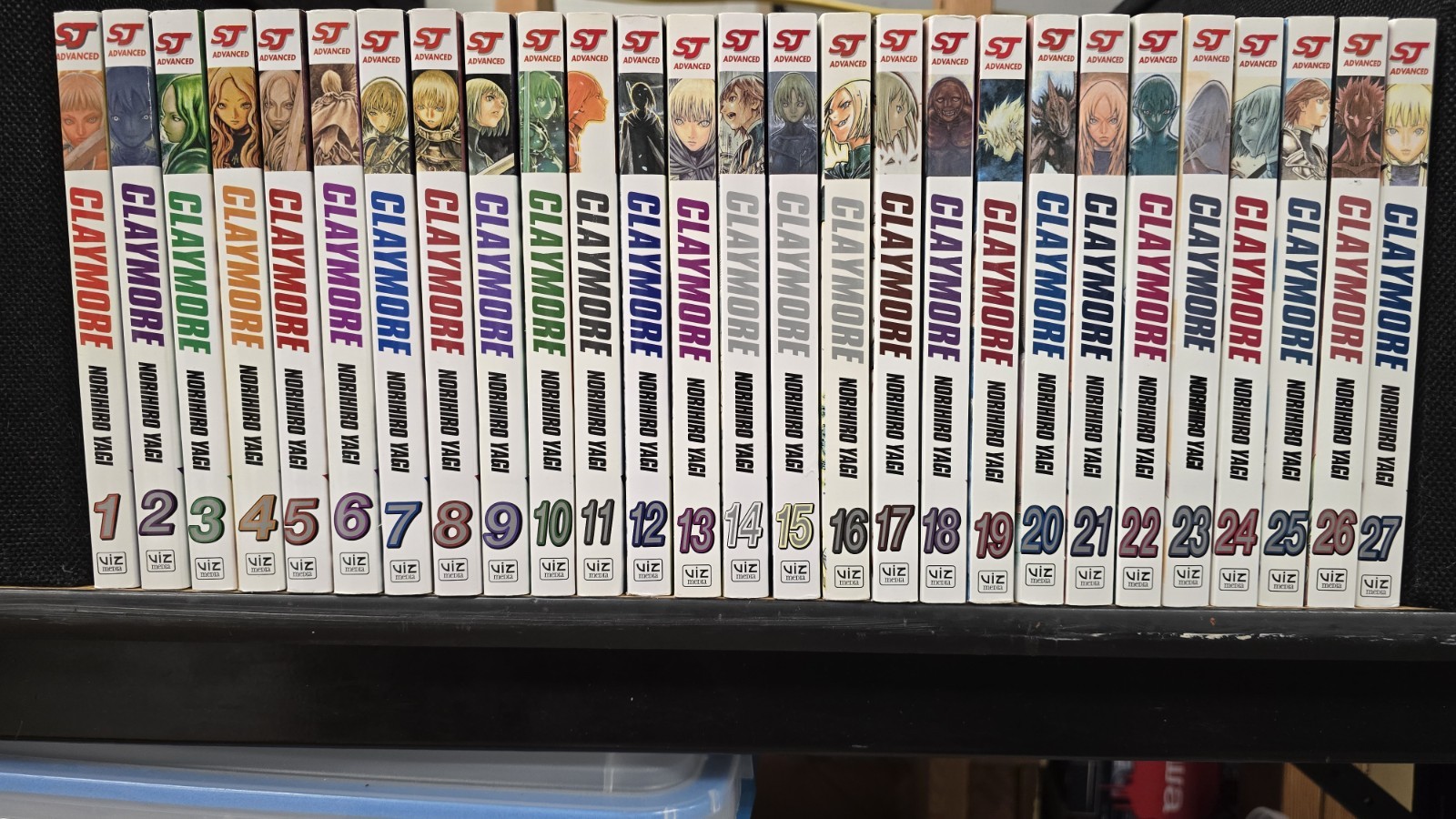 Claymore Complete Manga 1-27 by Norihiro Yagi