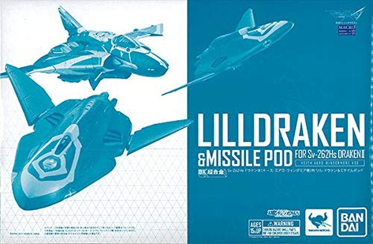 Bandai DX Chogokin Sv-262Hs Draken III Lil Draken & Missile Pod "Macross Δ" NEW Bandai DX Chogokin Sv-262Hs Draken III Lil Draken & Missile Pod "Macross Δ" NEW