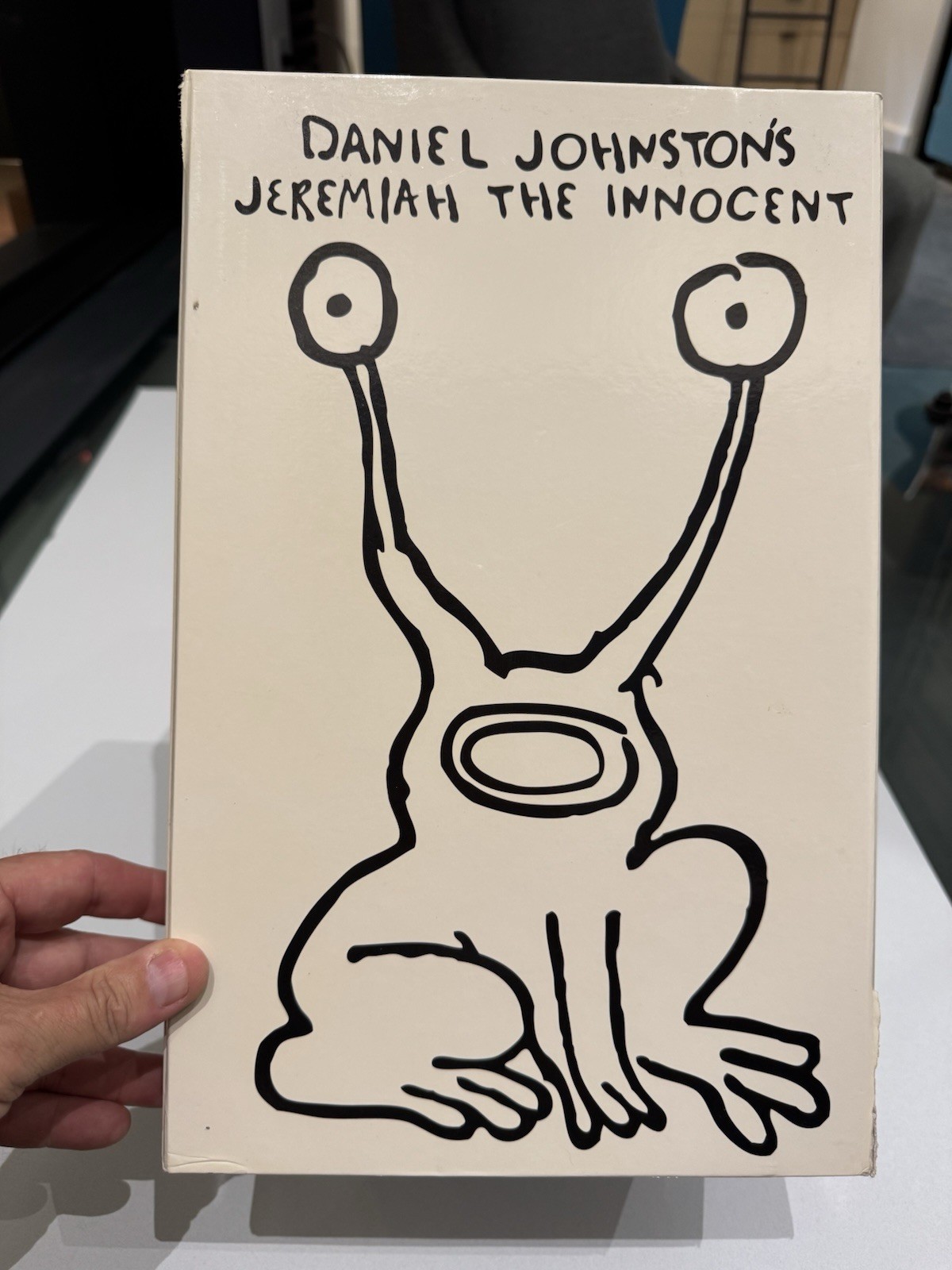 DANIEL JOHNSTON - Jeremiah - 12” Vinyl Figure - 2007 - At Arms - Green - Ed. 250 DANIEL JOHNSTON - Jeremiah - 12” Vinyl Figure - 2007 - At Arms - Green - Ed. 250