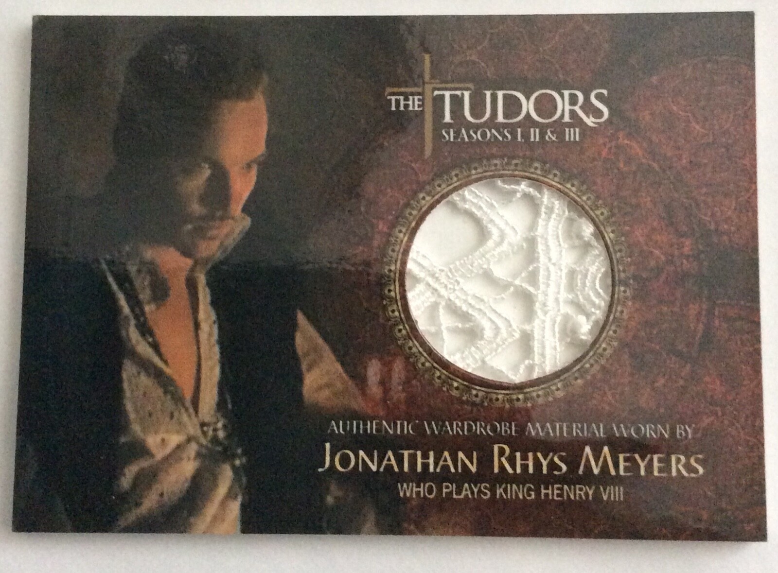 THE TUDORS I, II & III Breygent 2011 Costume Card #KHCS JONATHAN RHYS MEYERS 160 THE TUDORS I, II & III Breygent 2011 Costume Card #KHCS JONATHAN RHYS MEYERS 160