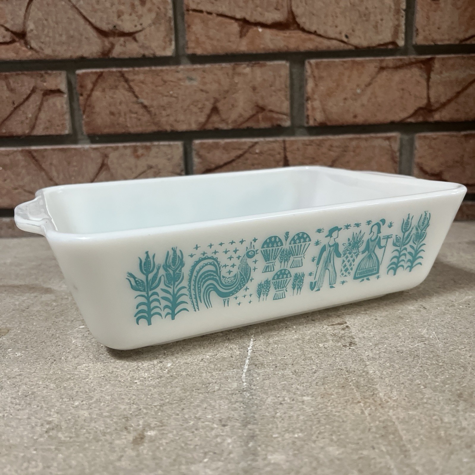 Vintage Pyrex Blue Amish Butterprint 0503 1.5 QT Refrigerator Dish No Lid 503 Vintage Pyrex Blue Amish Butterprint 0503 1.5 QT Refrigerator Dish No Lid 503