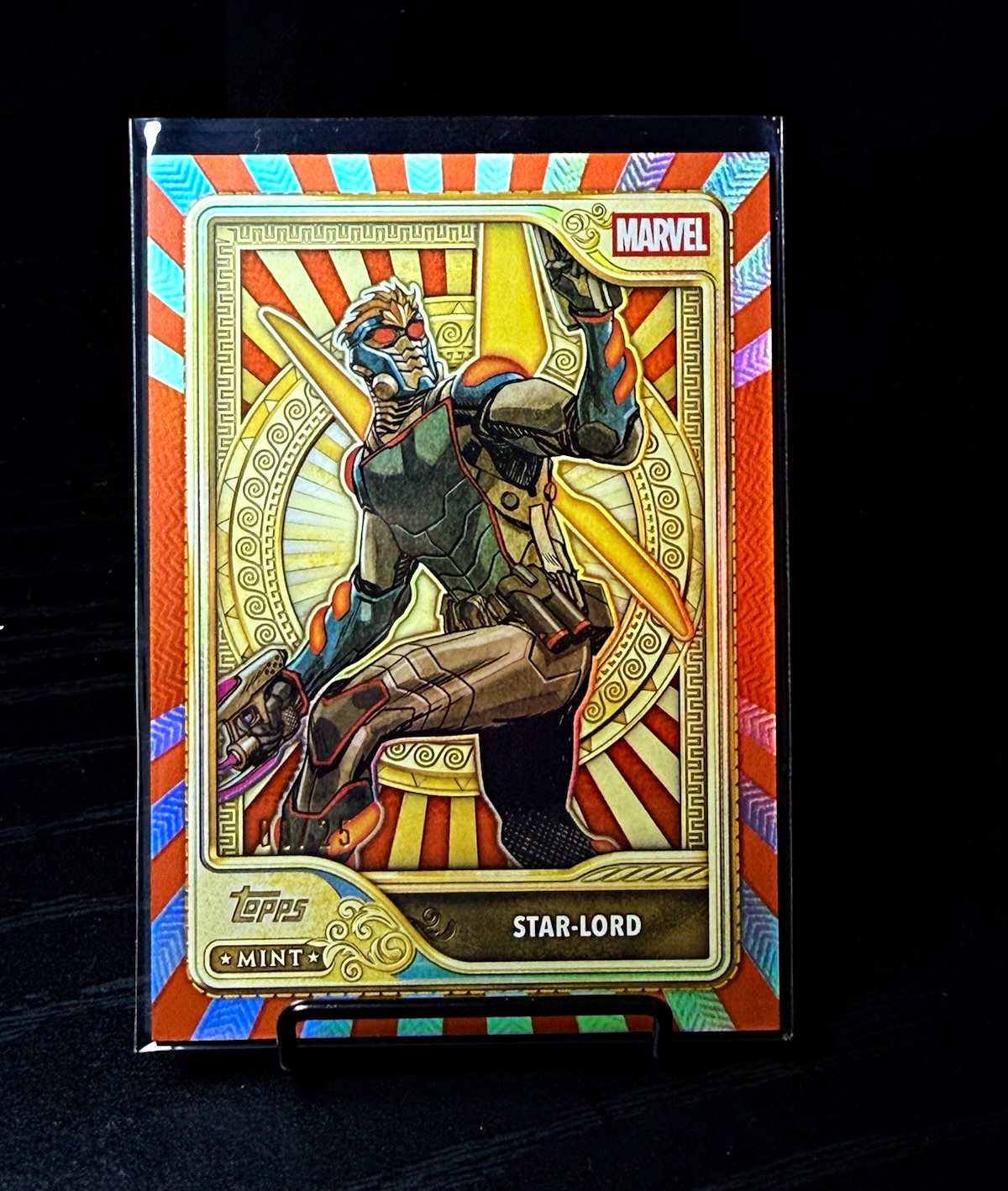 Topps 2026 Topps Mint Marvel Star-Lord Gold #96 09/25 Topps 2026 Topps Mint Marvel Star-Lord Gold #96 09/25