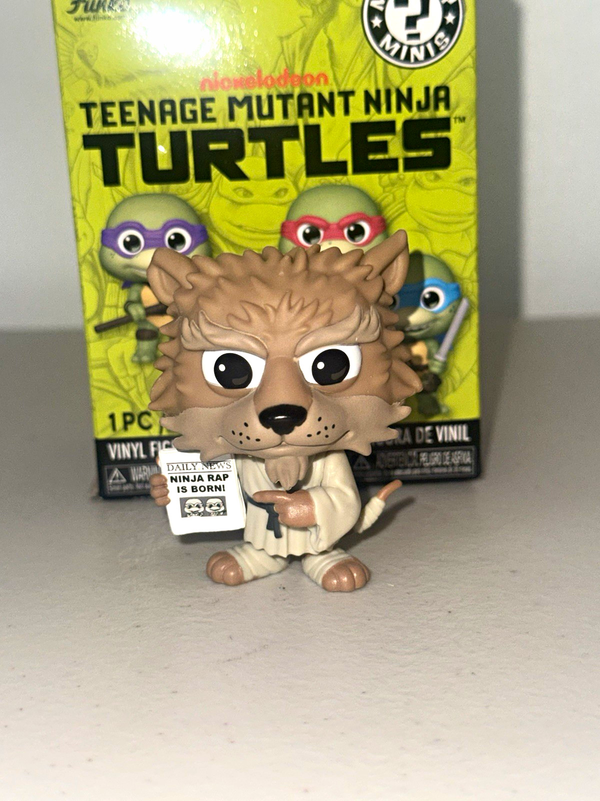 Mystery Minis Splinter Figure - TMNT 2 Secret of the Ooze 1/36 Mystery Minis Splinter Figure - TMNT 2 Secret of the Ooze 1/36