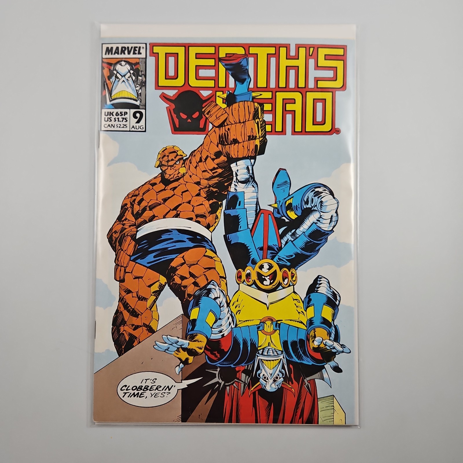 DEATHS HEAD #9 - 1989 - MARVEL UK - SIMON FURMAN DEATHS HEAD #9 - 1989 - MARVEL UK - SIMON FURMAN