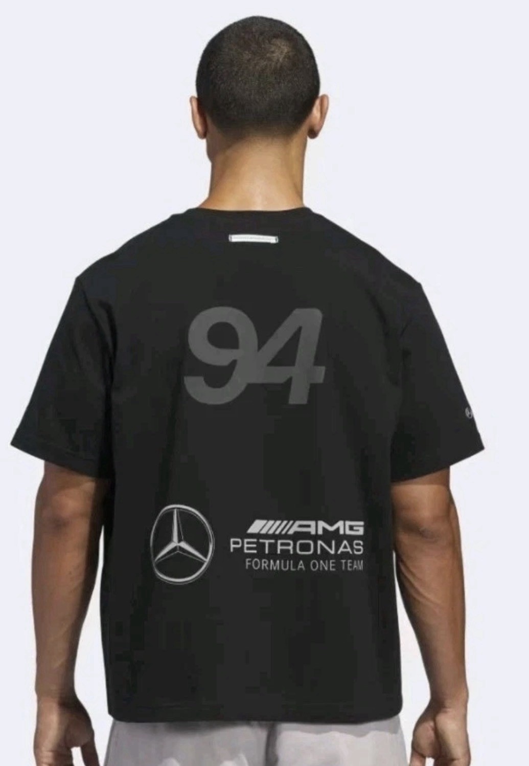 NWT Adidas x Bad Bunny x Mercedes AMG Petronas Formula One T-Shirt Black XXL 2XL NWT Adidas x Bad Bunny x Mercedes AMG Petronas Formula One T-Shirt Black XXL 2XL