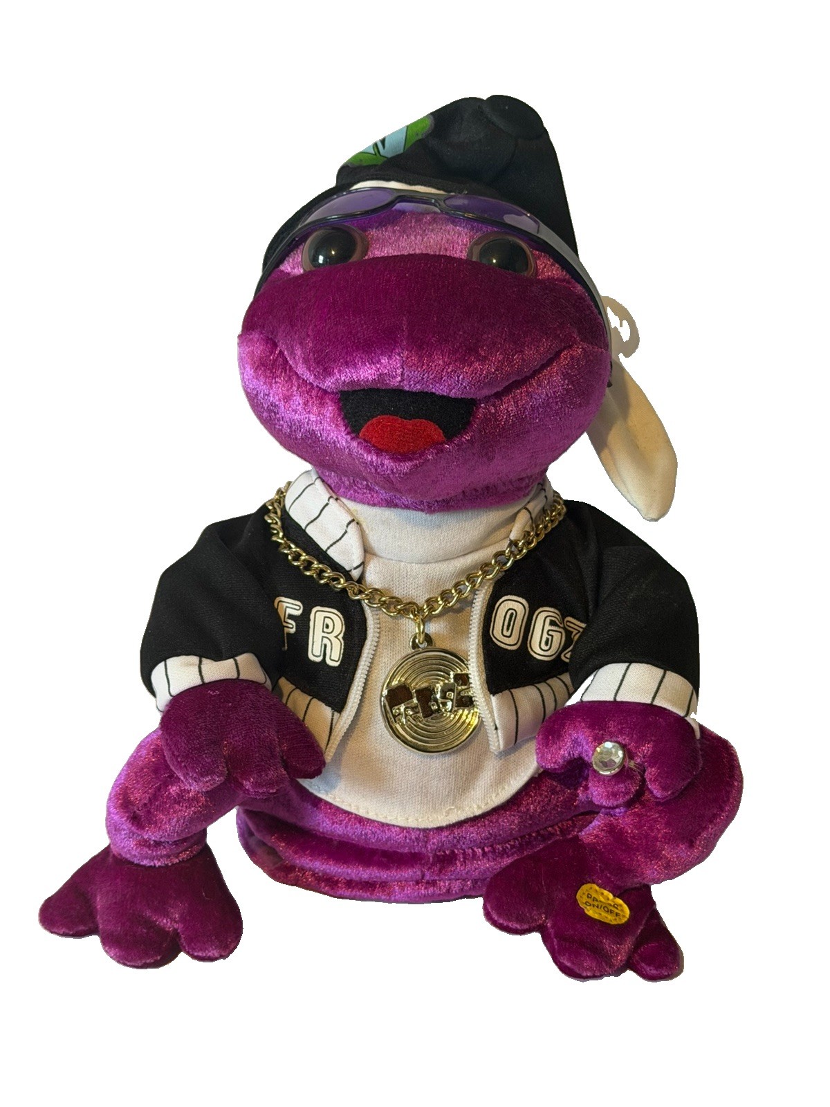 Gemmy Hip Hop Frogz - Dancing Singing In Da Club TESTED 50 Cent Collectible 