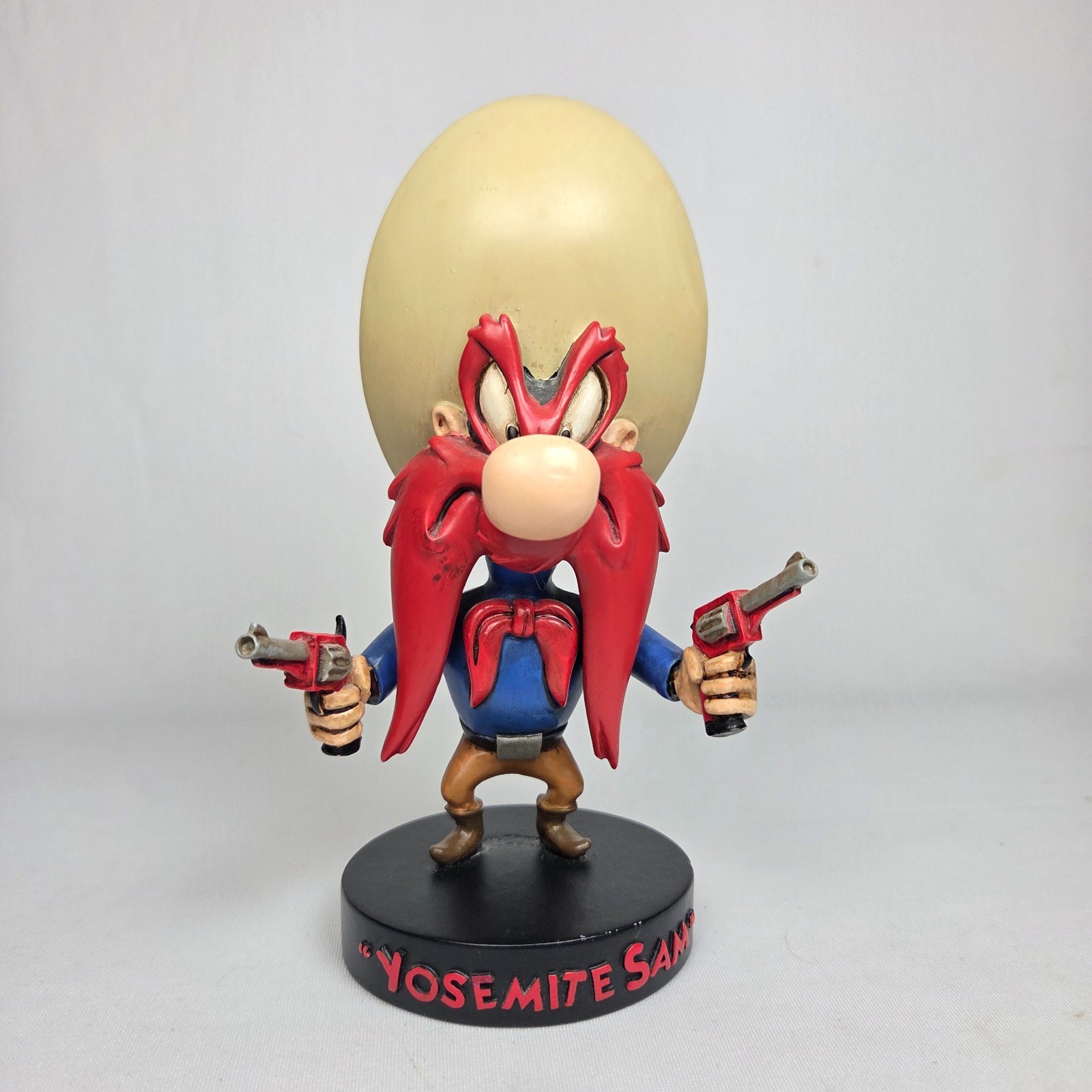 Vintage 1993 Warner Bros Yosemite Sam Bobblehead Looney Tunes Figure Rare Vintage 1993 Warner Bros Yosemite Sam Bobblehead Looney Tunes Figure Rare