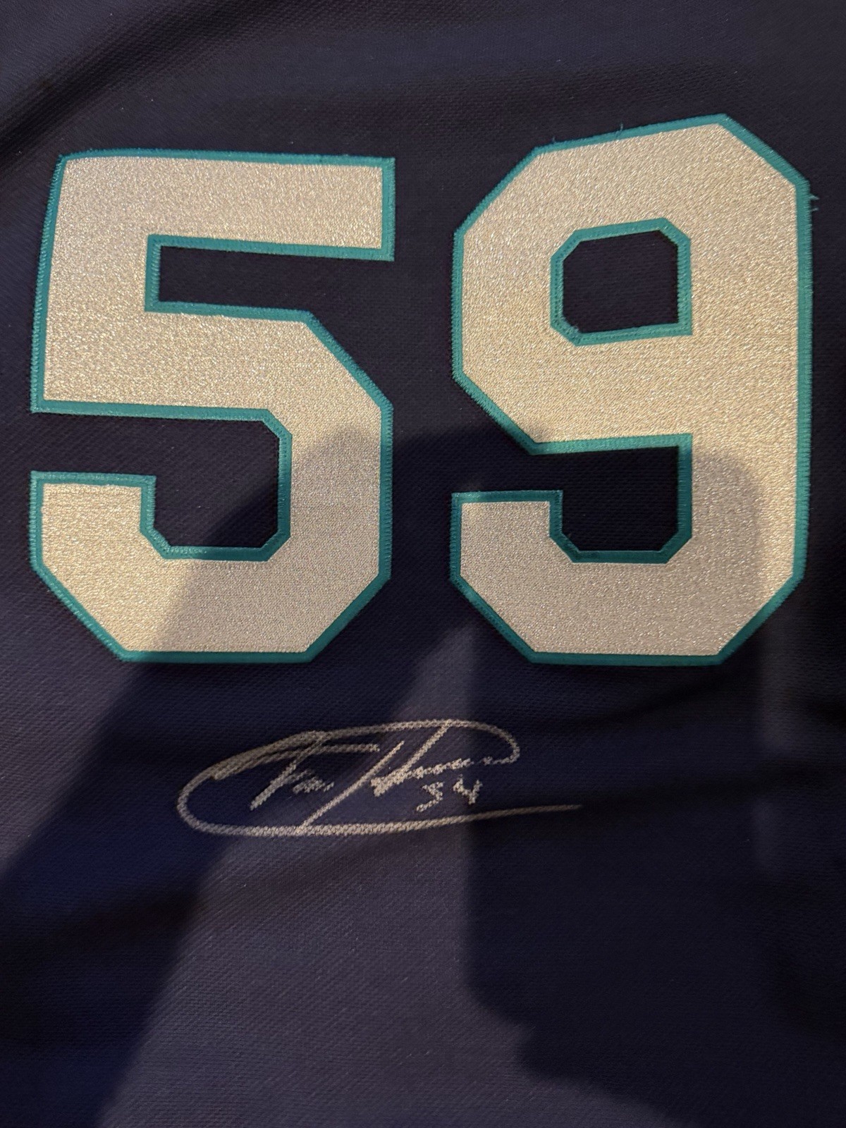Felix Hernandez Seattle Mariners Mitchell & Ness #59 Signed Jersey MLB